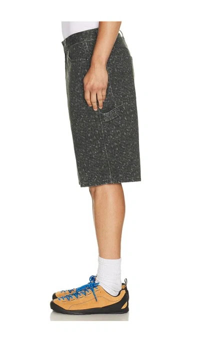 Thisisneverthat Relaxed Painter Short In Black