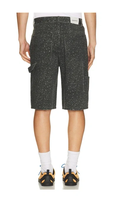 Thisisneverthat Relaxed Painter Short In Black