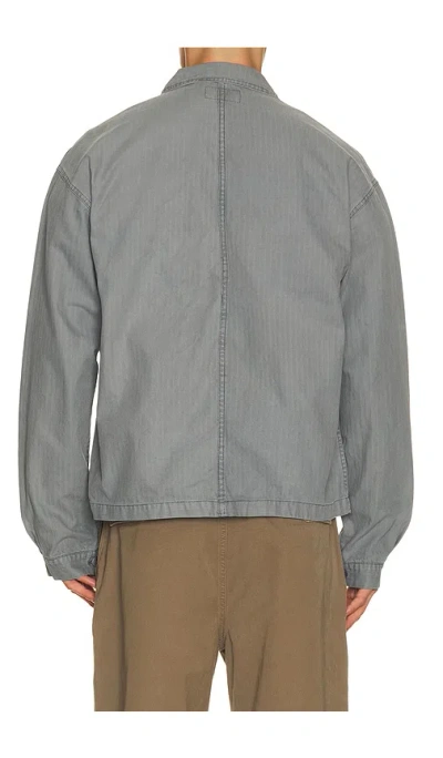 Thisisneverthat Hbt Washed Jacket In Metallic