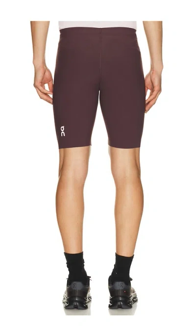 On Zero Half Tights In Brown