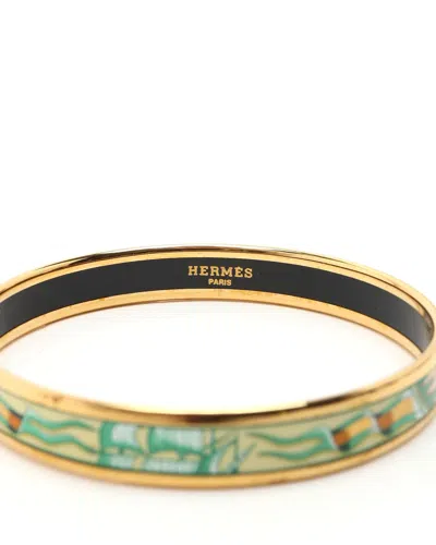 Hermes Hermès Sailing Ships Bangle In Multicolour