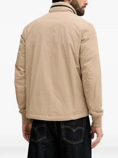 Blauer 돌턴 로고 패치 패딩 재킷 In Neutral