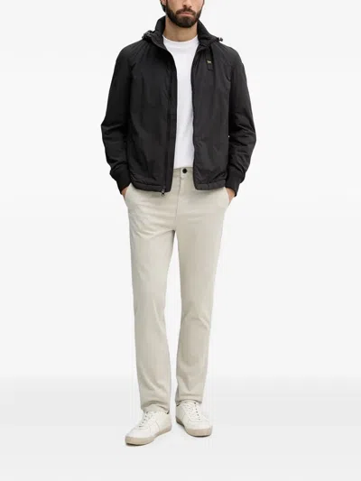 Blauer 돌턴 로고 패치 패딩 재킷 In Black