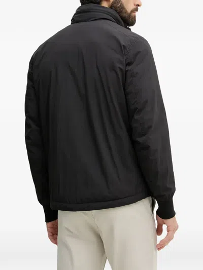 Blauer 돌턴 로고 패치 패딩 재킷 In Black