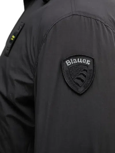 Blauer 돌턴 로고 패치 패딩 재킷 In Black