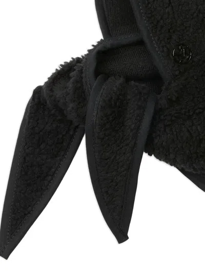 Maison Michel Hazel Shearling-effect Hat In Black