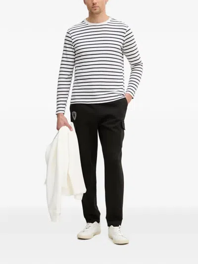 Blauer 로고 패치 드로스트링 트랙팬츠 In Black