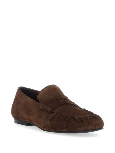 Alohas 아벤 스웨이드 로퍼 In Brown