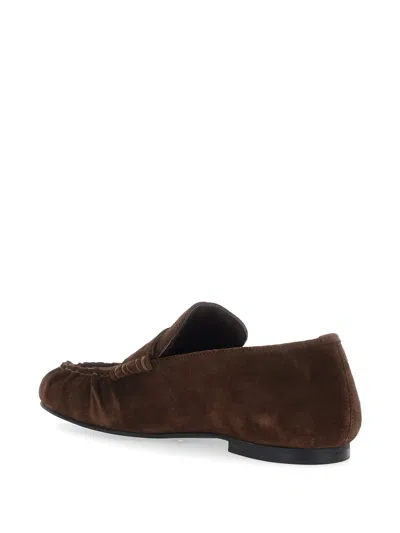 Alohas 아벤 스웨이드 로퍼 In Brown