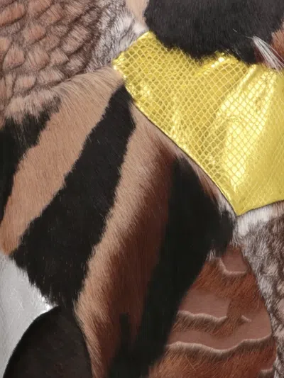 Tom Ford Patchwork Top In Red