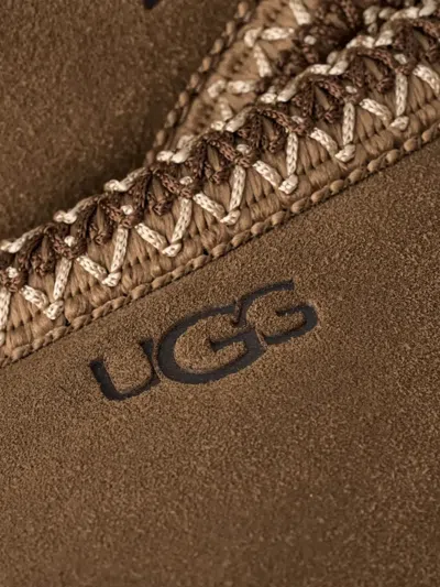 Ugg Stitched Loafers In Brown