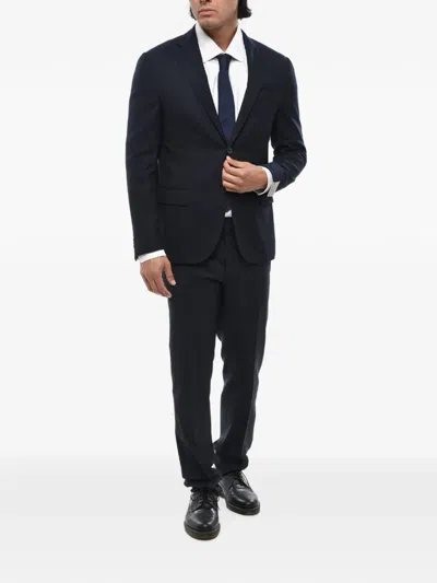 Corneliani Gate Single-breasted Blazer In Black