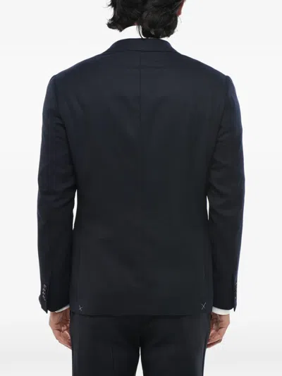 Corneliani Gate Single-breasted Blazer In Black