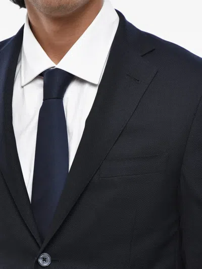 Corneliani Gate Single-breasted Blazer In Black