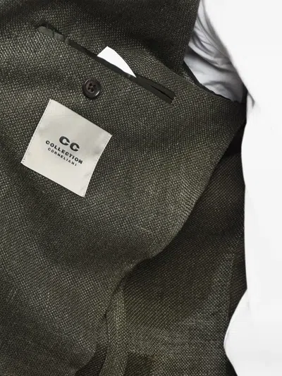 Corneliani Single-breasted Patch-pocket Blazer In Black