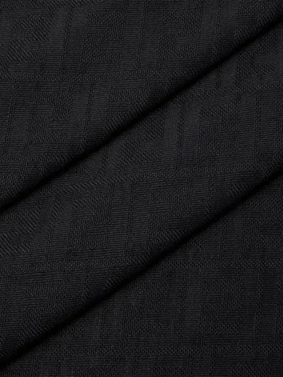 Fendi Ff Shawl In Black