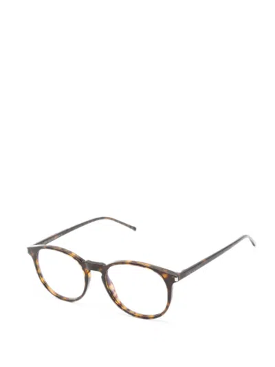 Saint Laurent Round-frame Glasses In Multi