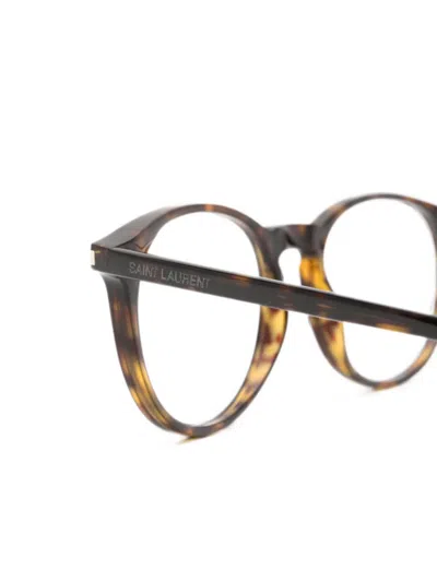 Saint Laurent Round-frame Glasses In Multi