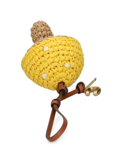 Coach 머쉬룸 백 참 In Yellow