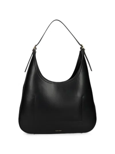 Calvin Klein 로고 장식 숄더 백 In Black