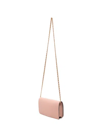 Delage 레더 크로스 백 In Pink