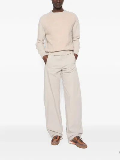 Herno Beige Wool Sweater In Neutral
