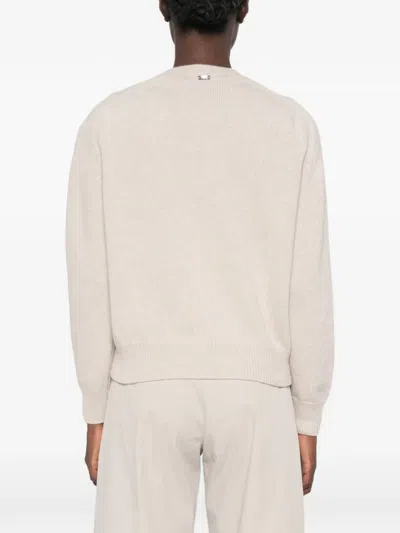 Herno Beige Wool Sweater In Neutral