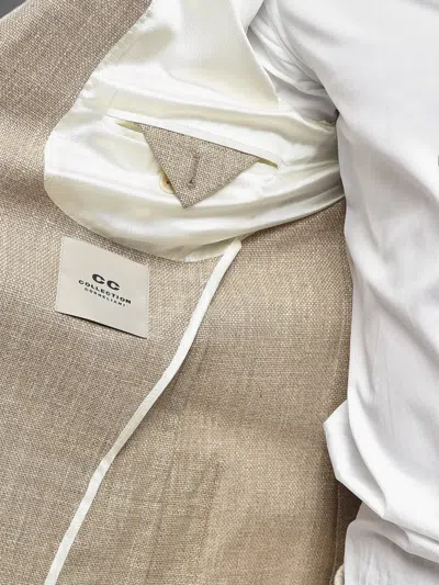 Corneliani Single-breasted Patch-pocket Blazer In Neutral