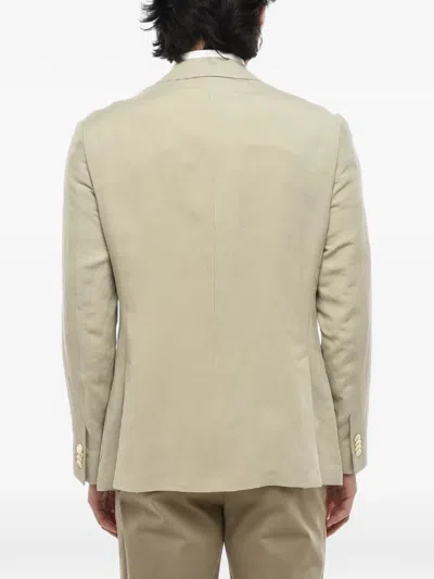 Corneliani Patch-pocket Blazer In Neutral