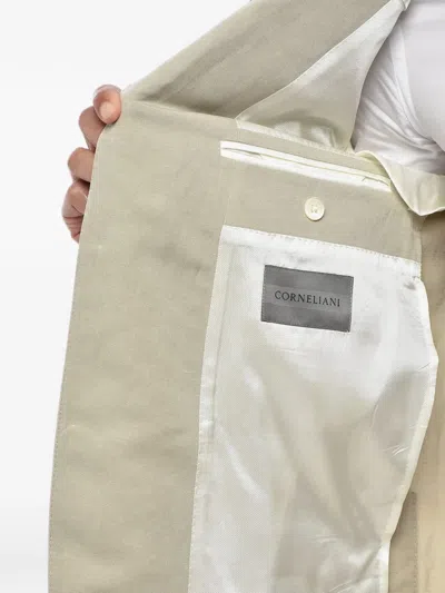 Corneliani Patch-pocket Blazer In Neutral