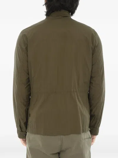 Woolrich Drawstring Utility Jacket In Green