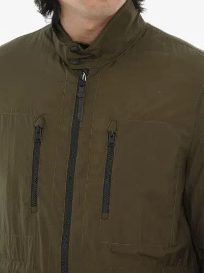 Woolrich Drawstring Utility Jacket In Green