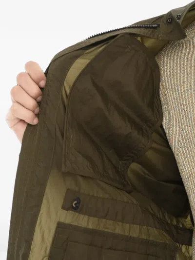 Woolrich Drawstring Utility Jacket In Green