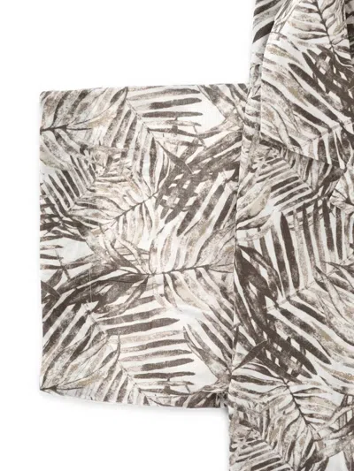 Corneliani Botanical-print Shirt In Multi
