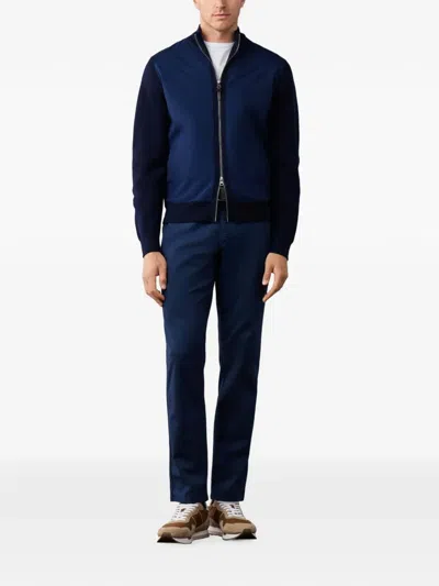 Hackett London 레귤러 핏 팬츠 In Blue