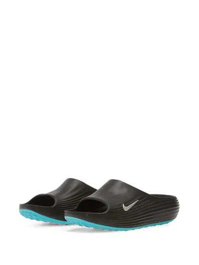 Nike Reactx Rejuven8 Slides In Black