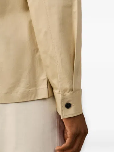 Hackett London 헤리티지 셔츠 재킷 In Neutral