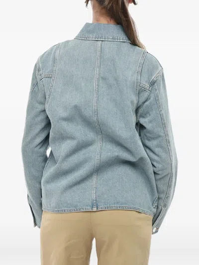 Woolrich Denim Jacket In Blue