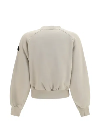Moose Knuckles Cotton-polyester Blend Sweatshirt In Neutral