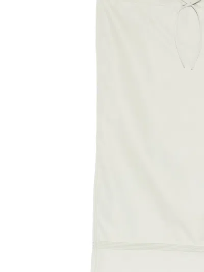 Less 랩 미디 스커트 In White