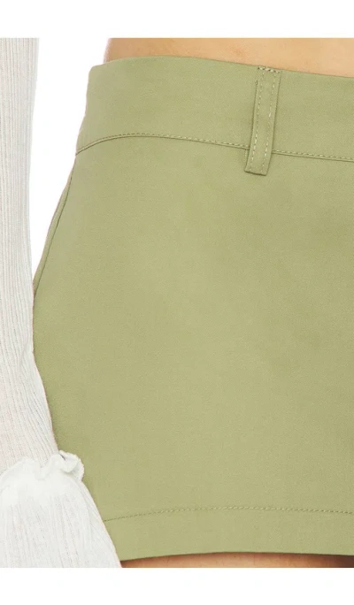 Lioness Rhode Mini 스커트 In Green