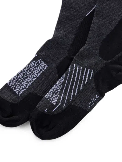 Rossignol 프로 스키 로고 프린트 양말 In Black