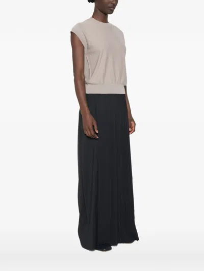 Herno Beige Wool Polyamide Sweater In Neutral