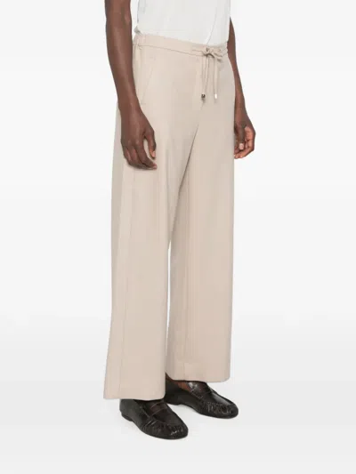S Max Mara Drawstring Trousers In Neutral