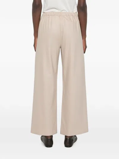 S Max Mara Drawstring Trousers In Neutral