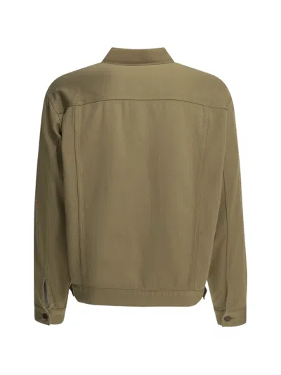 A.presse 3rd Type Button-up Denim Jacket In Brown