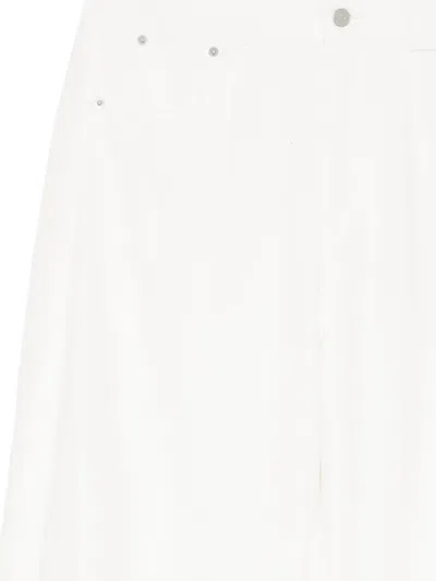 Jnby 배럴 진 In White