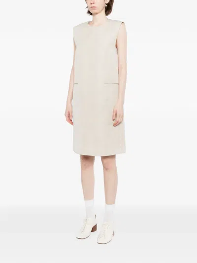Less 민소매 미니 드레스 In Neutral