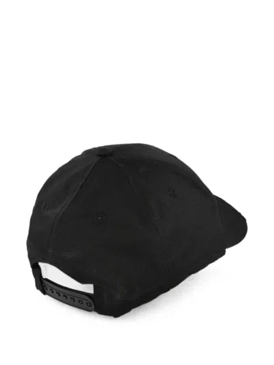 Prototypes Sprayed-effect Distressed-finish Cap In Black