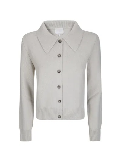 A.p.c. Collared Cardigan In Gray